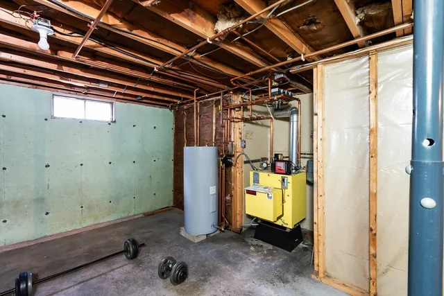 a view of storage and utility room