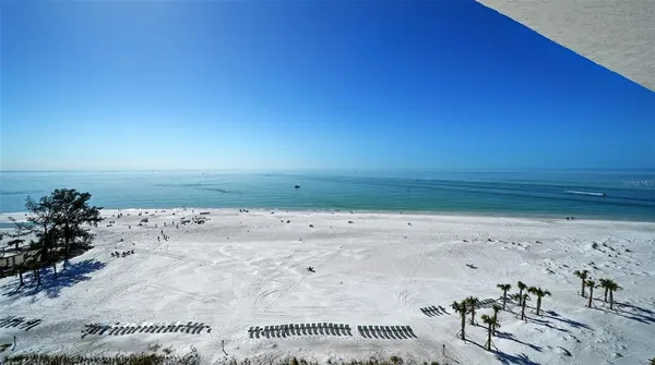 a view of a terrace with a garden