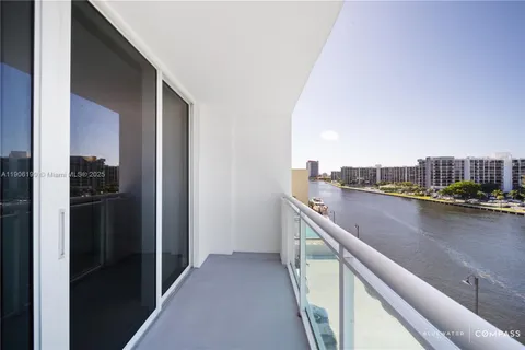 a view of a lake from a terrace