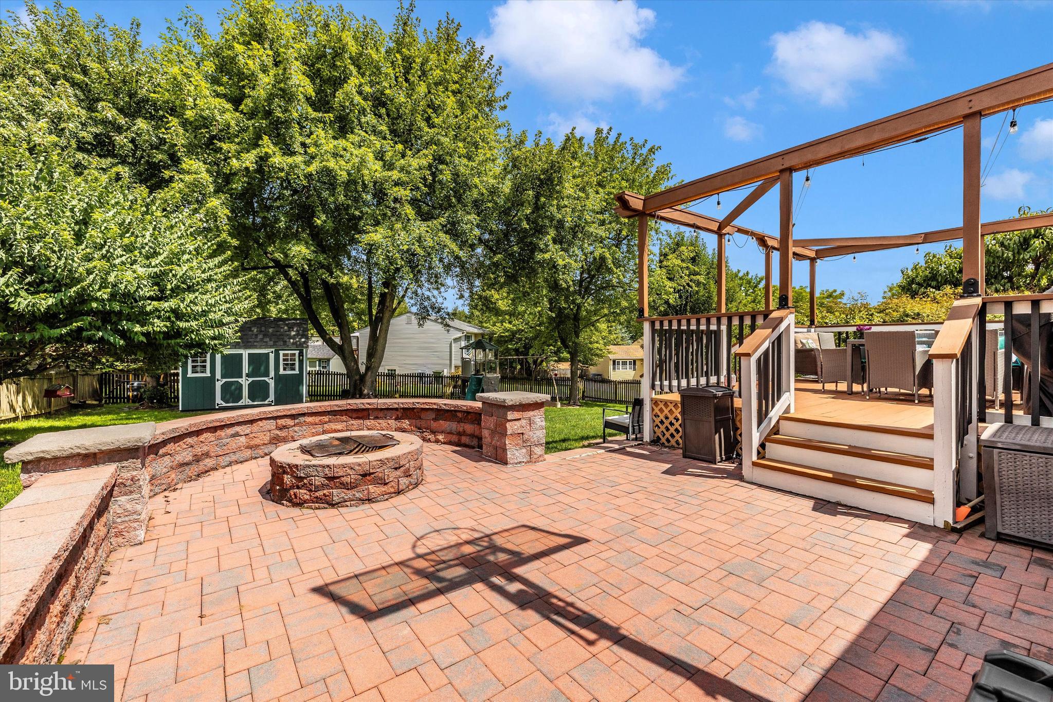 10319 Bloom Drive Damascus, MD 20872 - Photo 35 of 42 Another view of the custom hardscape