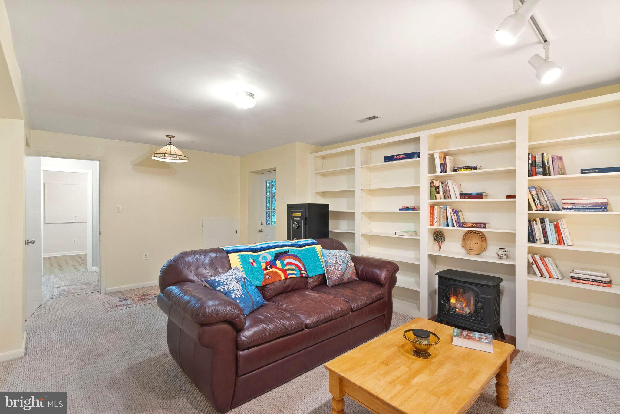 11082 Oakview Road Delaplane, VA 20144 - Photo 23 of 41 Rec room with custom Built-in
