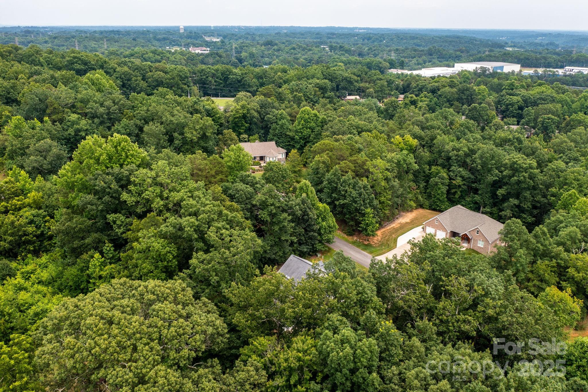 351 I-40 Access Road Hildebran, NC 28637 - Photo 18 of 36 a view of a house with a lush green forest