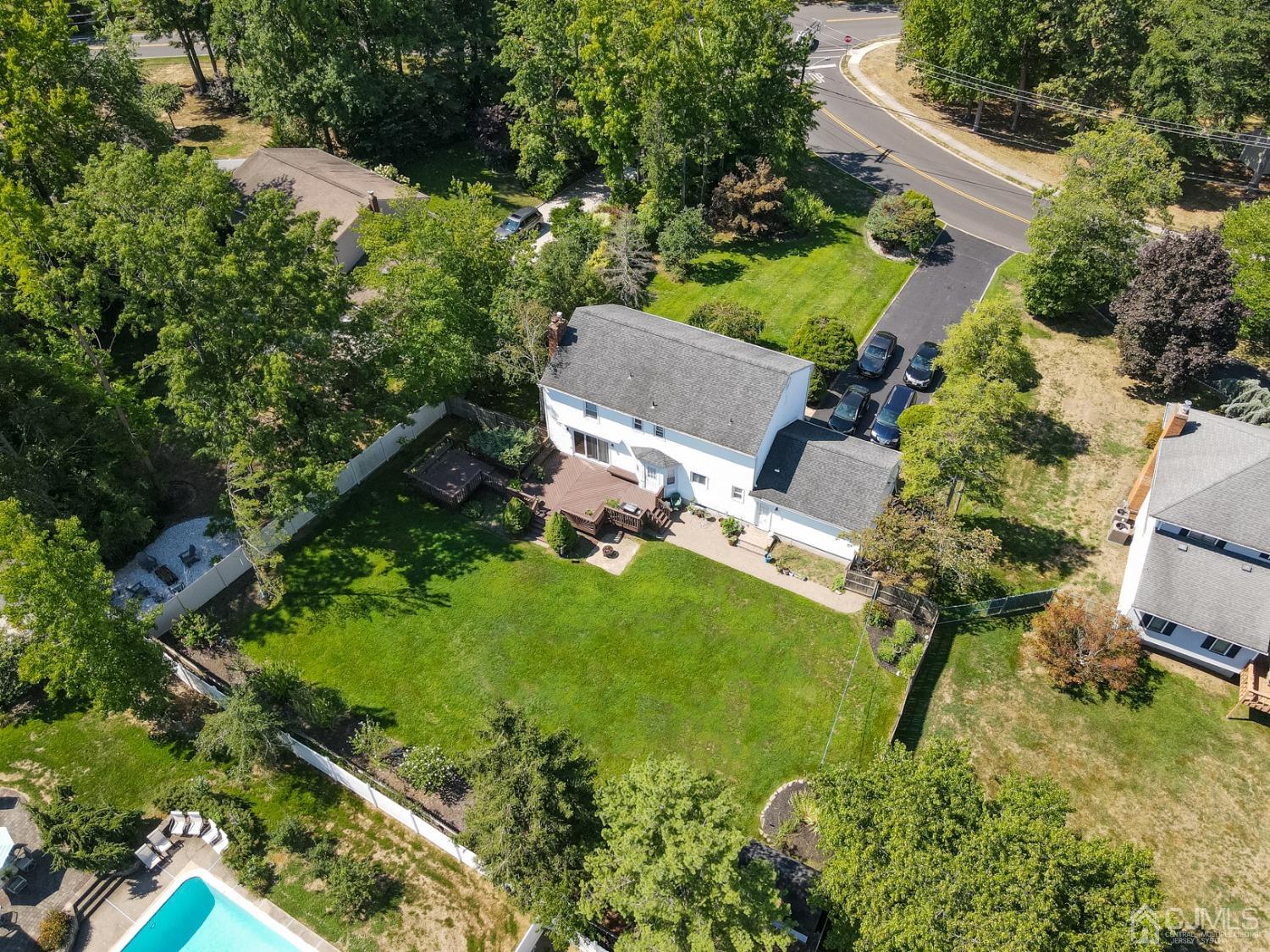 465 Cottrell Road Old Bridge, NJ 08857 - Photo 45 of 45 an aerial view of a house with a yard