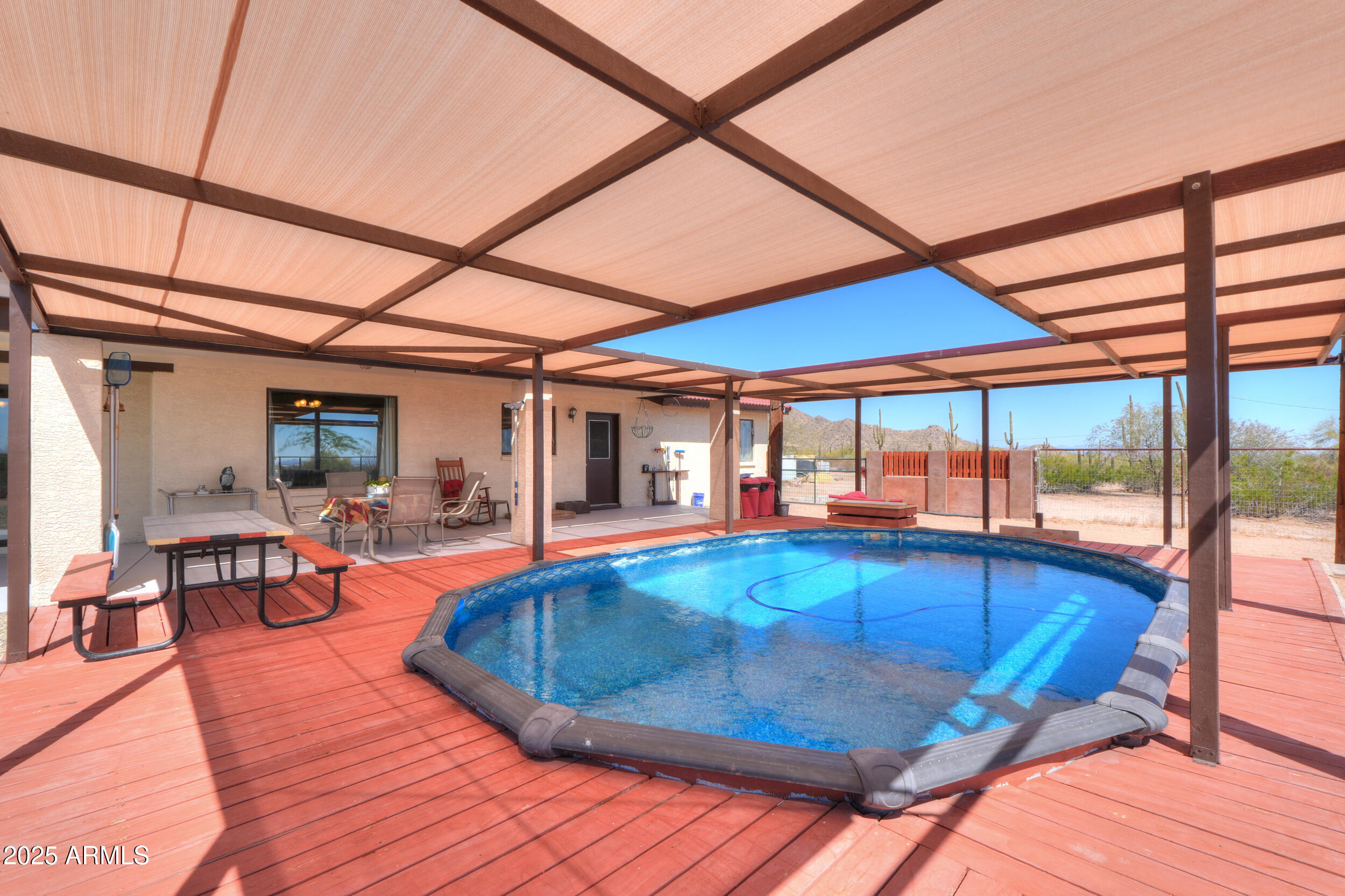 209 South Hidden Valley Road Maricopa, AZ 85139 - Photo 26 of 39 a view of indoor pool and sitting area