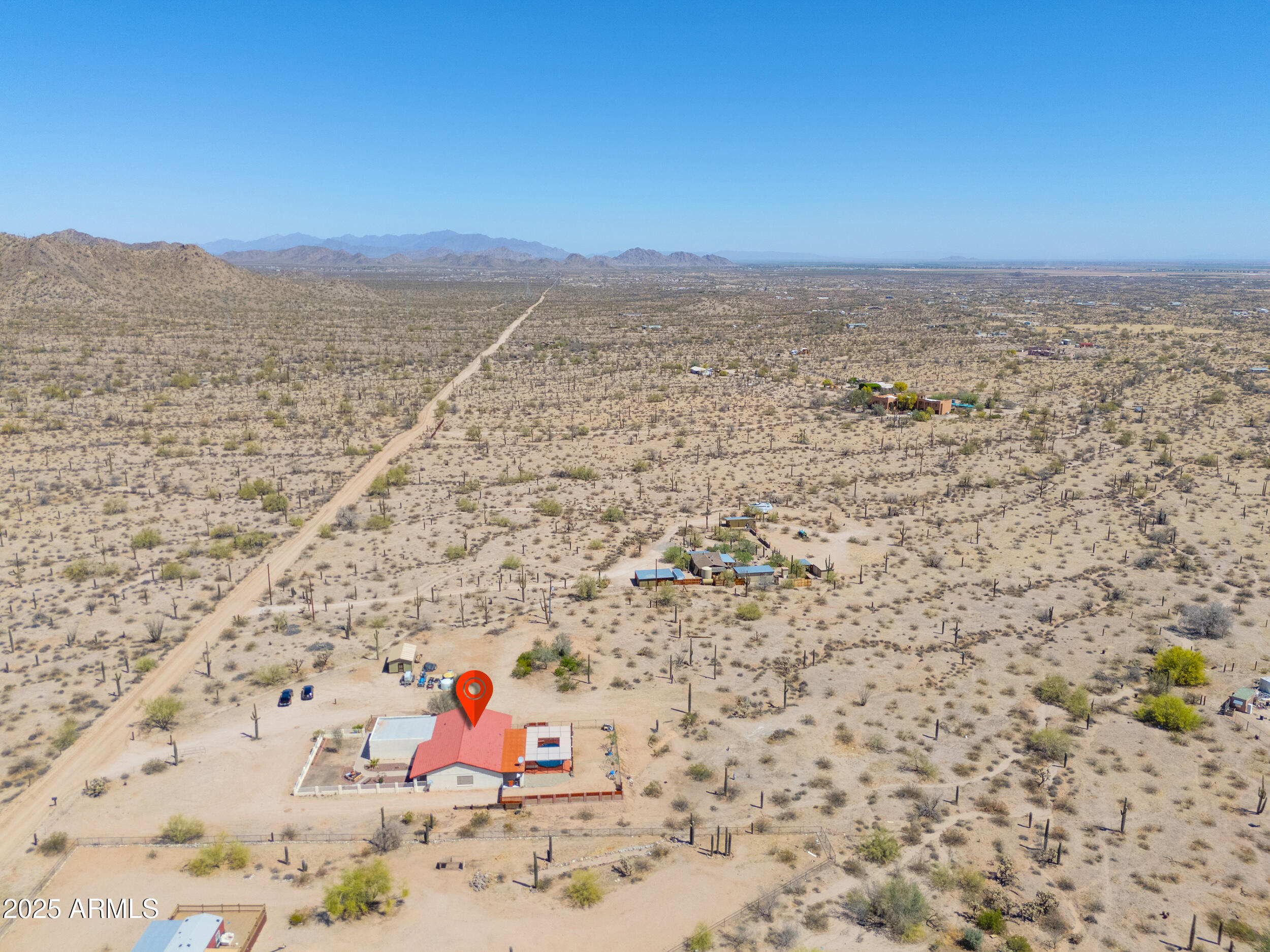 209 South Hidden Valley Road Maricopa, AZ 85139 - Photo 37 of 39 a view of city and mountain