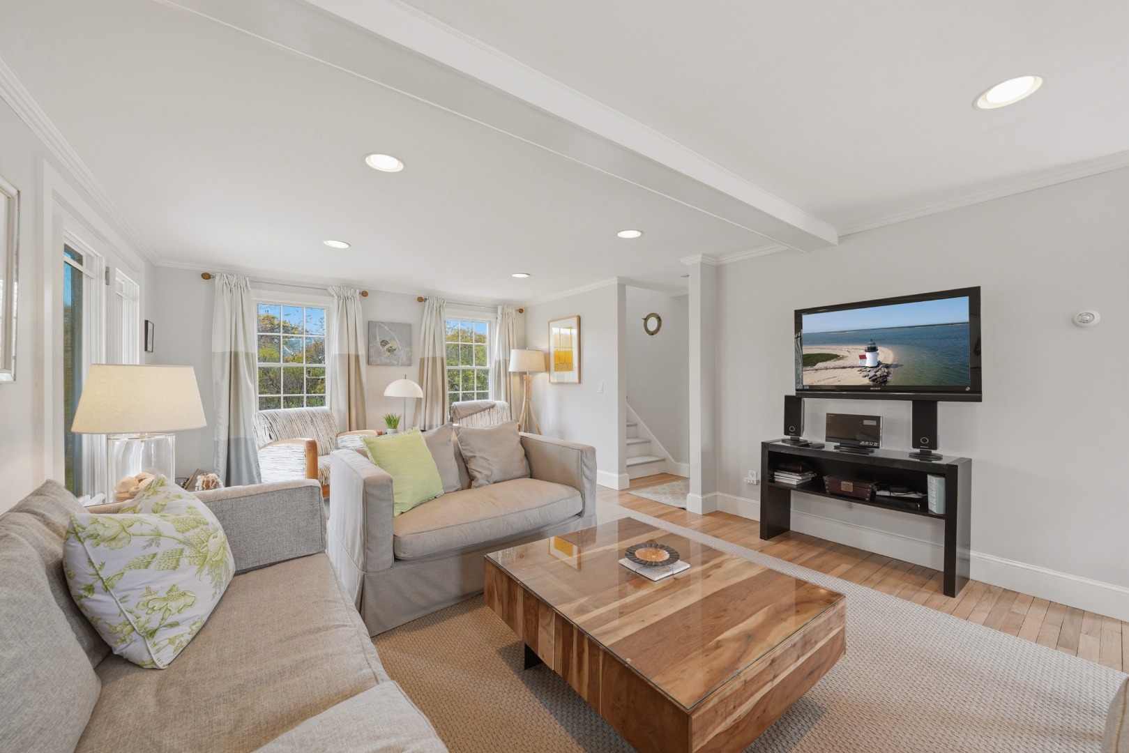 4 Flintlock Road Nantucket, MA 02554 - Photo 7 of 62 living room