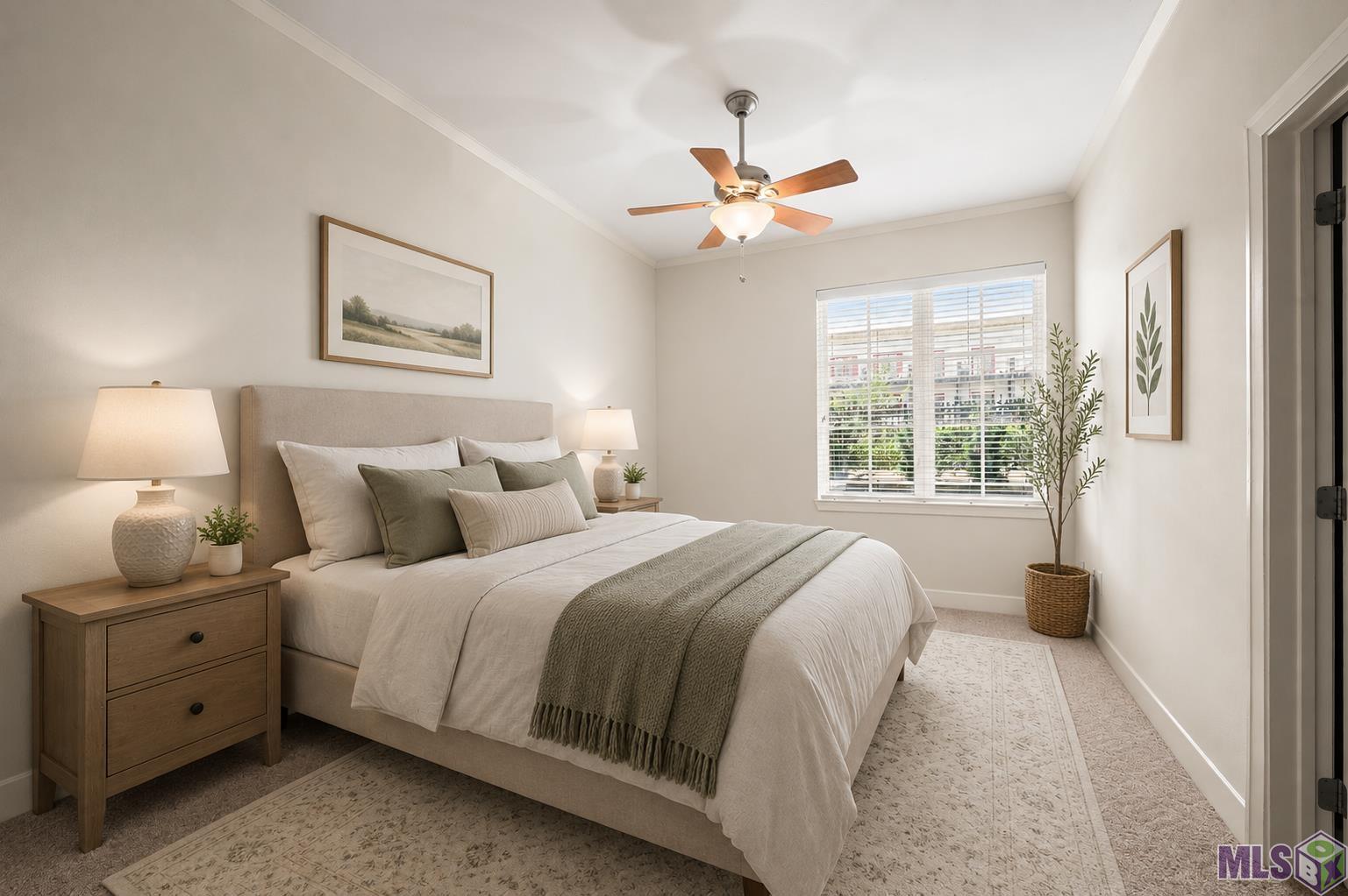 7707 Bluebonnet Boulevard, Unit 229 Baton Rouge, LA 70810 - Photo 12 of 31 Virtually Staged Guest Bedroom