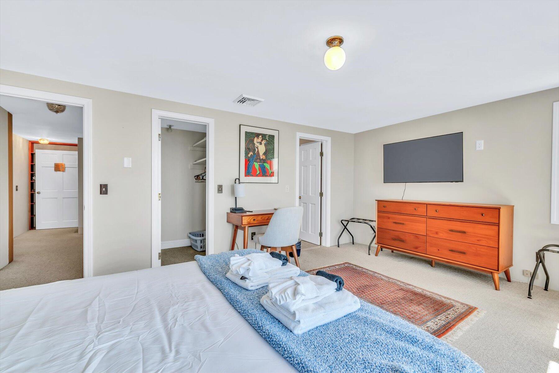 90 Ring Road Wellfleet, MA 02667 - Photo 29 of 86 a bedroom with furniture and a rug
