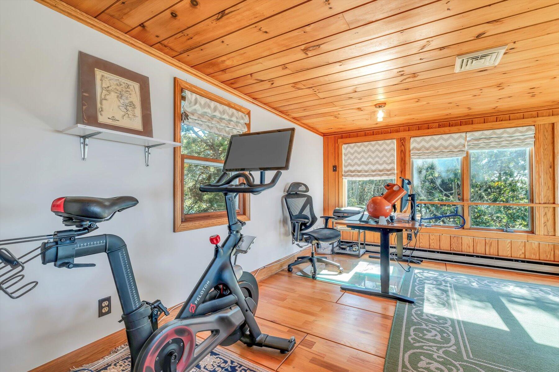 90 Ring Road Wellfleet, MA 02667 - Photo 50 of 86 a view of a room with gym equipment