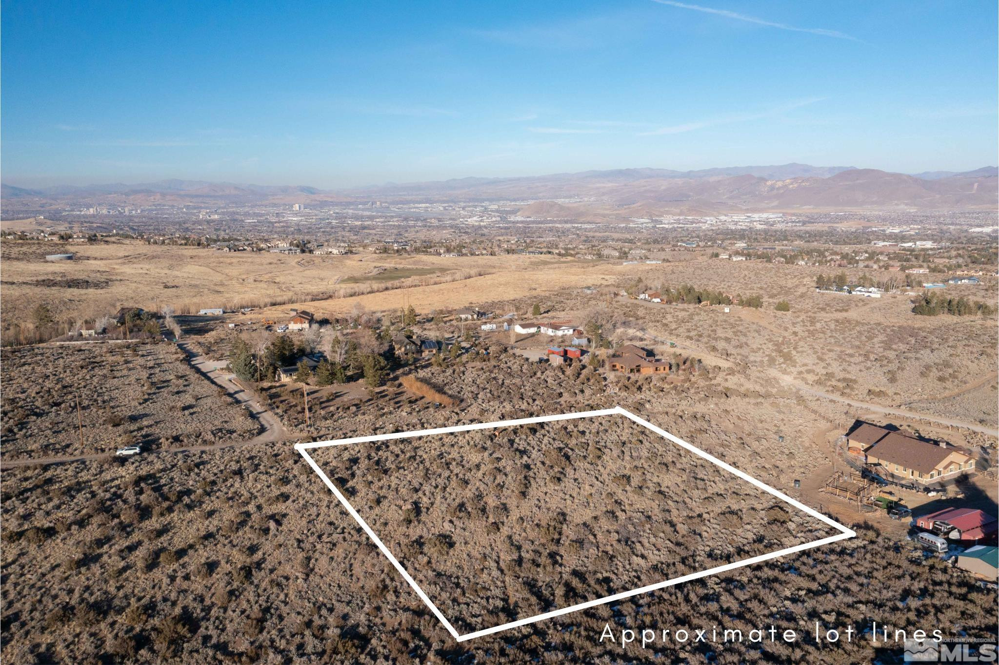 0 Rock Farm Road Reno, NV 89511 - Photo 3 of 22 an aerial view of house with yard