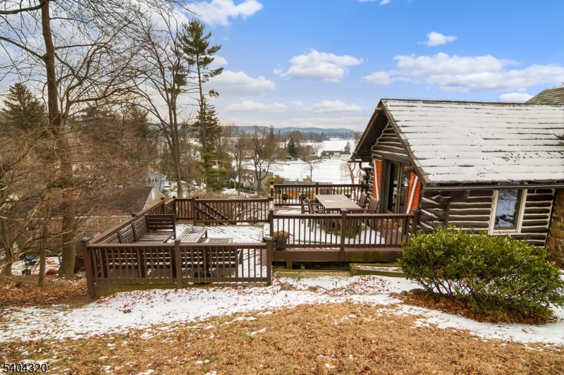 77 West Shore Trail Sparta, NJ 07871 - Photo 25 of 30 a view of a balcony with wooden fence