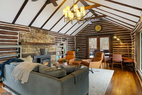 a outdoor living space with patio furniture