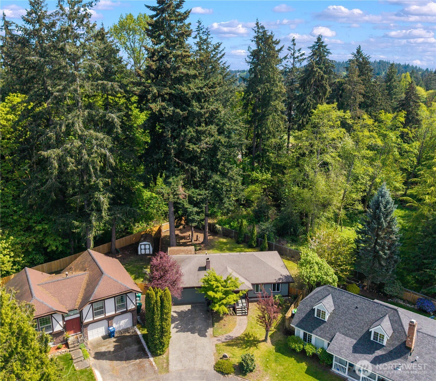 4505 Southwest 317th Place Federal Way, WA 98023 - Photo 28 of 31 an aerial view of a houses with yard