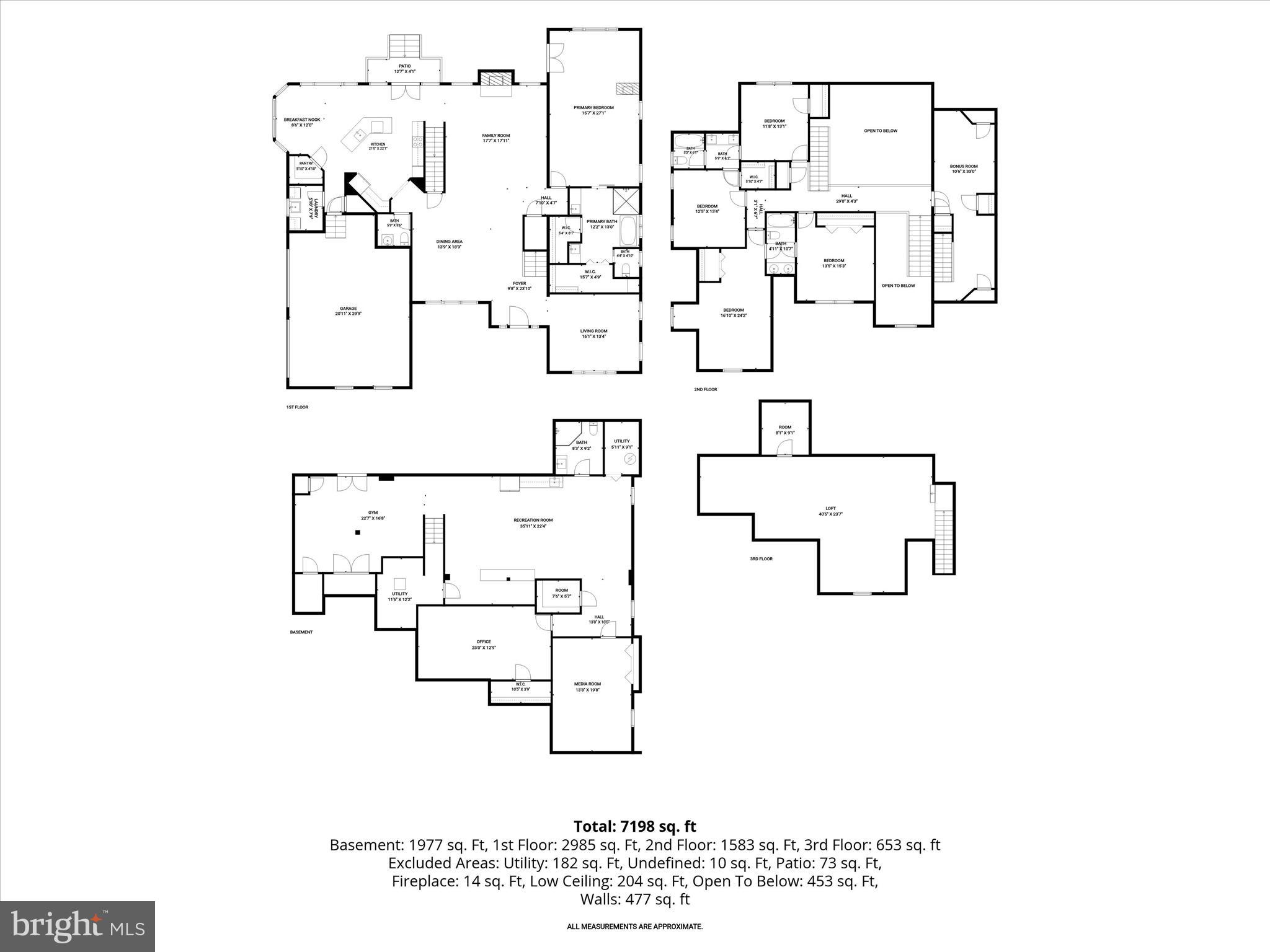 3003 Sheffield Court Fallston, MD 21047 - Photo 135 of 141 Combined Floor Plans