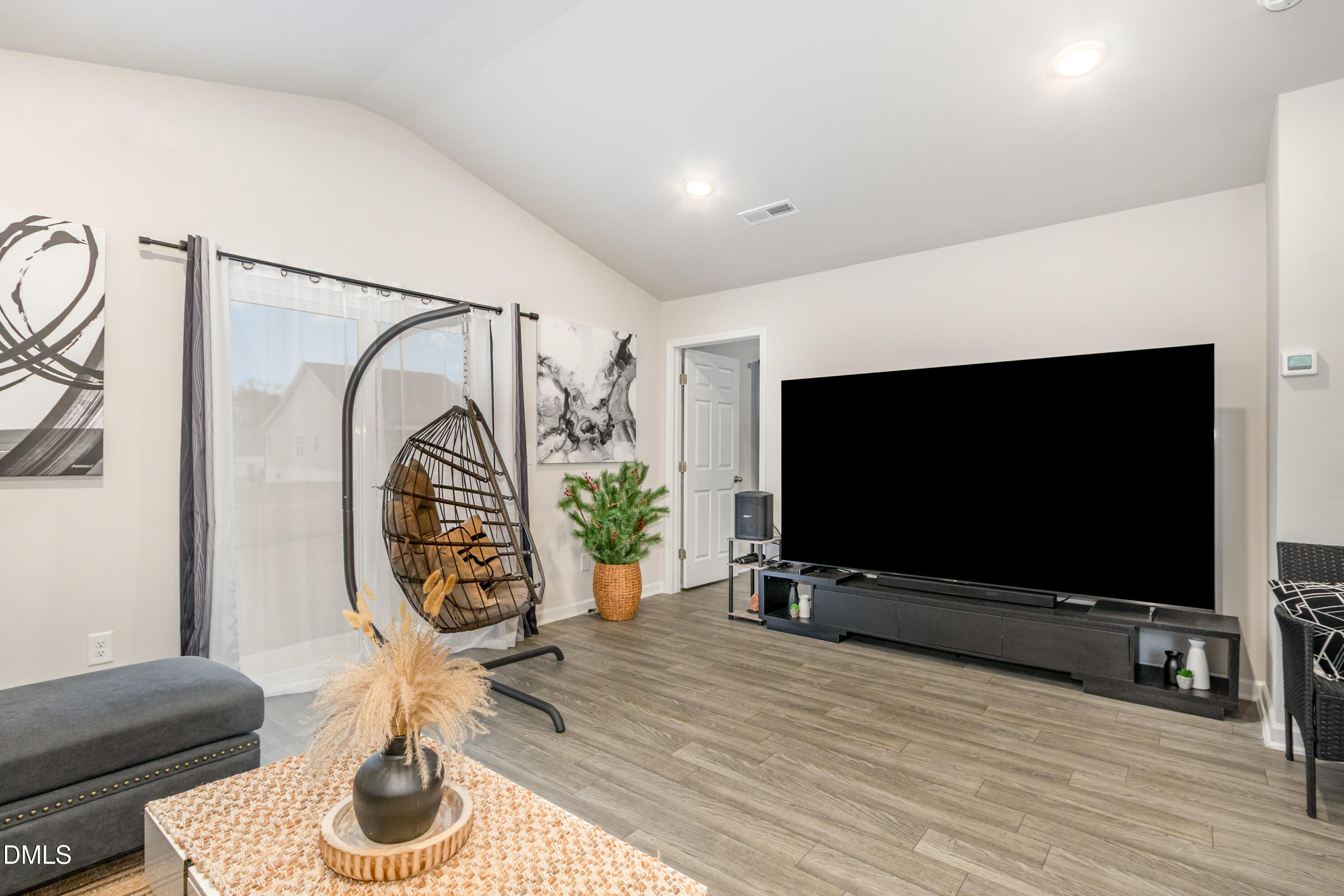196 Keith Place Roxboro, NC 27573 - Photo 7 of 28 a living room with furniture and a flat screen tv