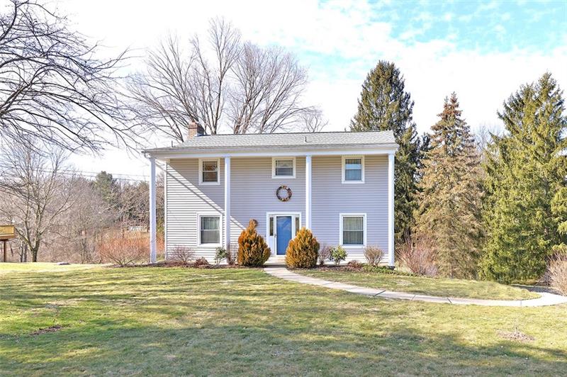 2595 Cole Road Wexford, PA 15090 - Photo 1 of 25 Beautiful two story home with new roof and vinyl siding with flat usable frontage!