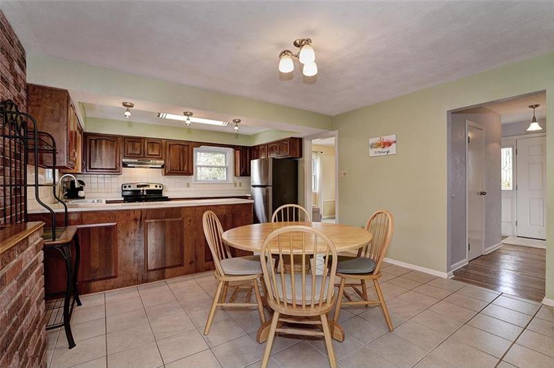 2595 Cole Road Wexford, PA 15090 - Photo 15 of 25 View of dining room, kitchen, office front hall powder room and front door.