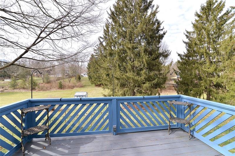 2595 Cole Road Wexford, PA 15090 - Photo 4 of 25 View of the rear of the property with plenty of space to enjoy wildlife and relax.
