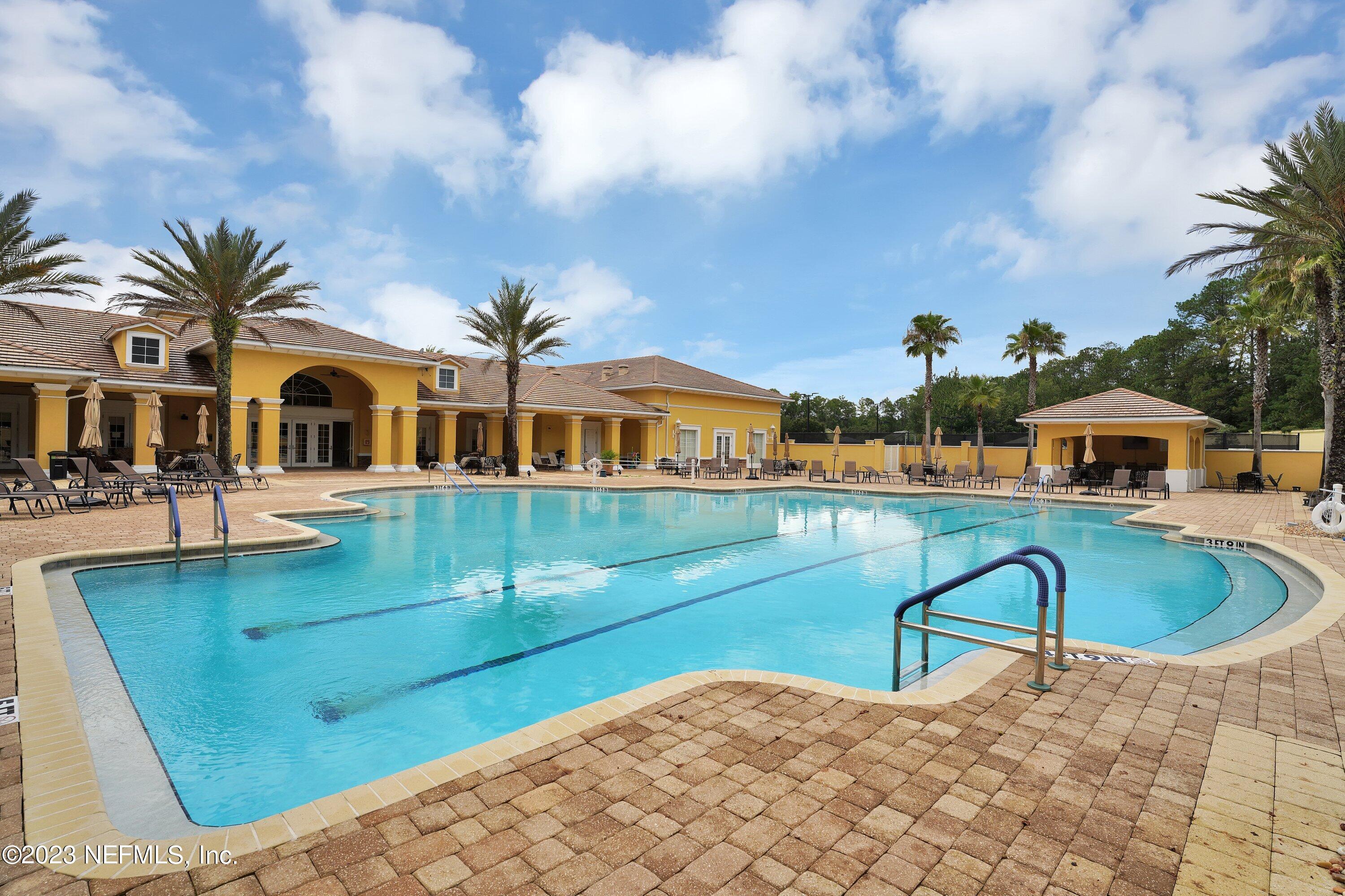746 Copperhead Circle St. Augustine, FL 32092 - Photo 31 of 40 swimming pool view with a seating space