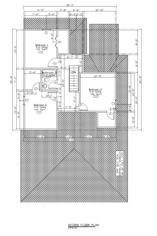 7655 Ameswood Road Houston, TX 77095 - Photo 23 of 23 Second Floor Plan