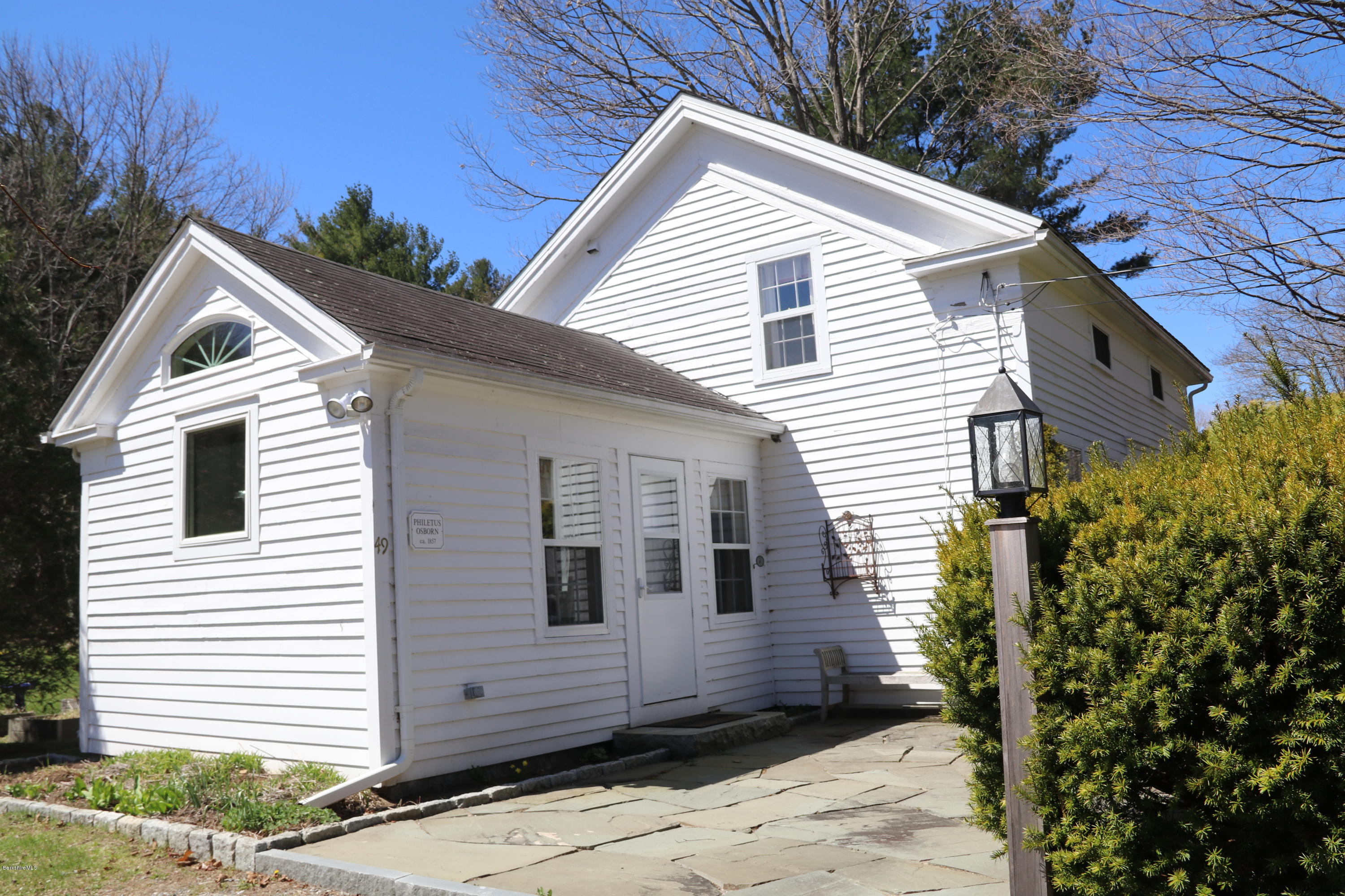 49 Sandisfield Road Sandisfield, MA 01255 - Photo 1 of 23 a view of a house with a yard