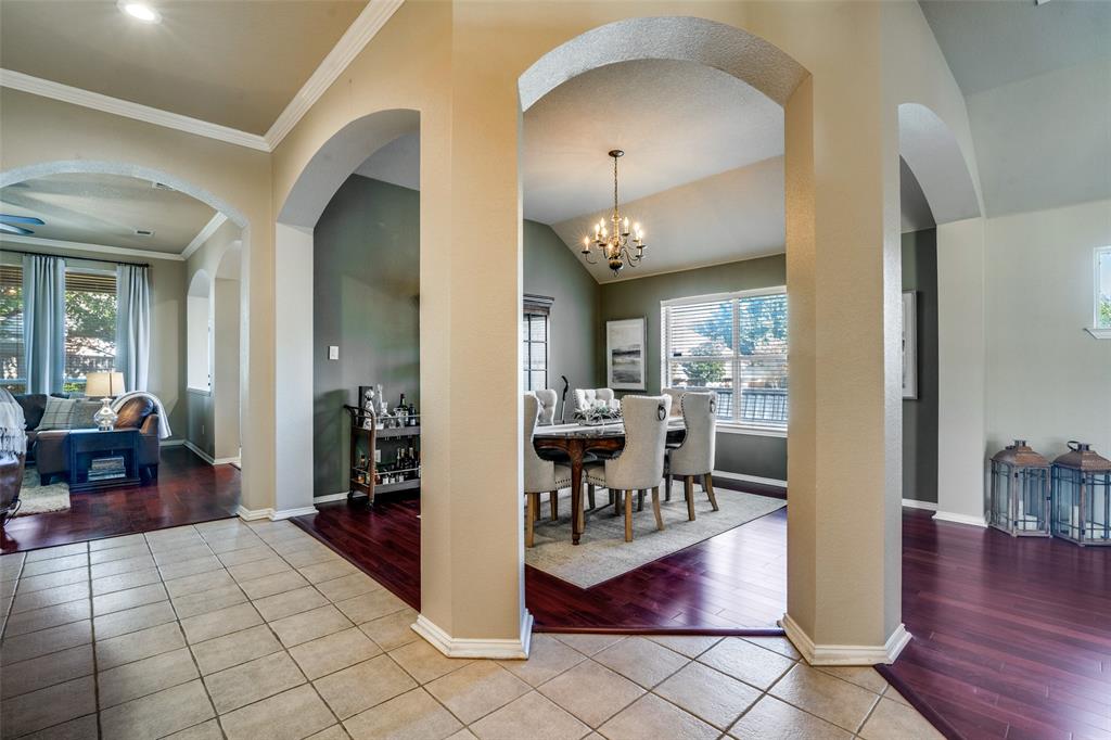 4317 Founders Drive Rowlett, TX 75089 - Photo 4 of 25 a view of a living room and dining room