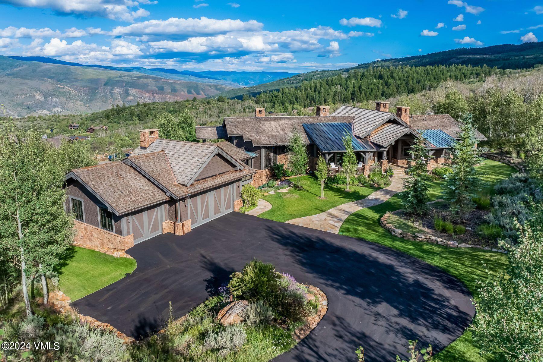 76 Setting Sun Lane Wolcott, CO 81655 - Photo 12 of 79 an aerial view of a house with a garden