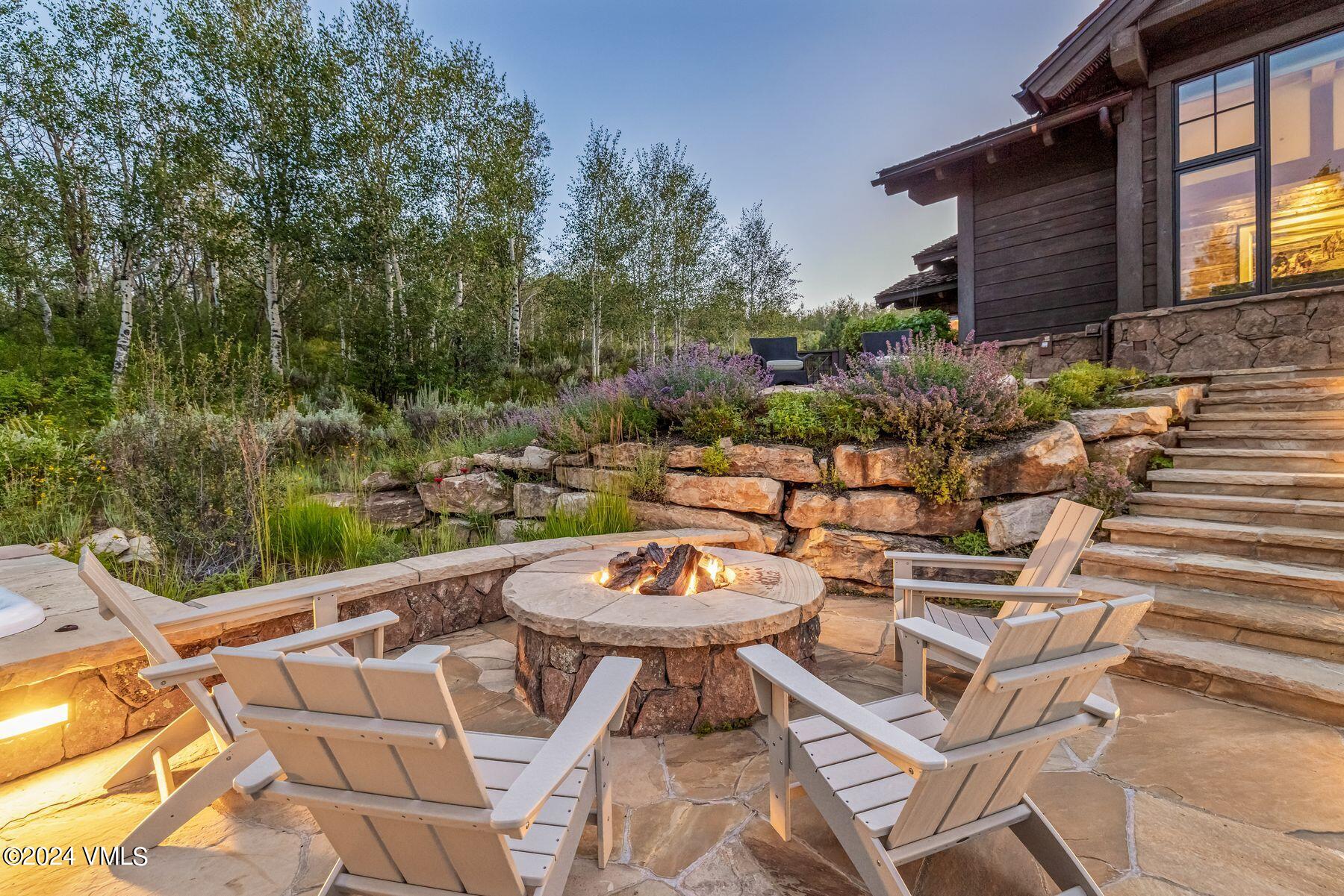 76 Setting Sun Lane Wolcott, CO 81655 - Photo 9 of 79 a view of a chairs and table in a patio