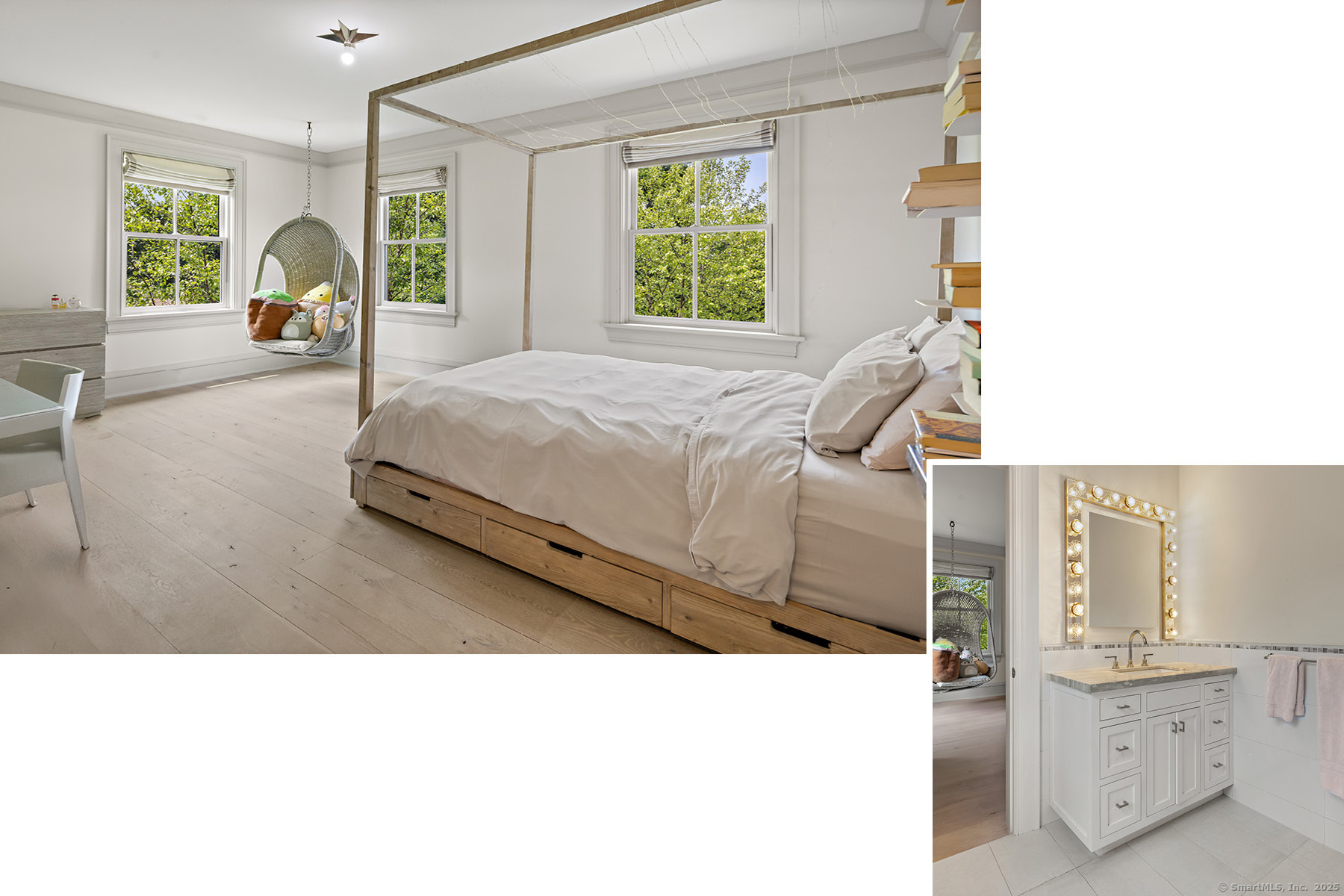 39 Compo Parkway Westport, CT 06880 - Photo 26 of 40 a en suite bathroom with a sink and a large mirror