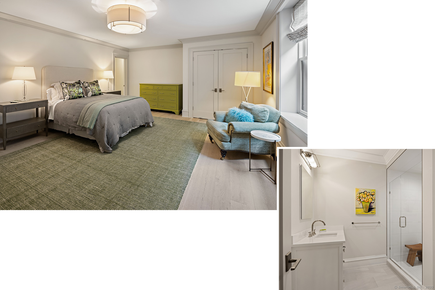 39 Compo Parkway Westport, CT 06880 - Photo 35 of 40 a living room with a bed and furniture