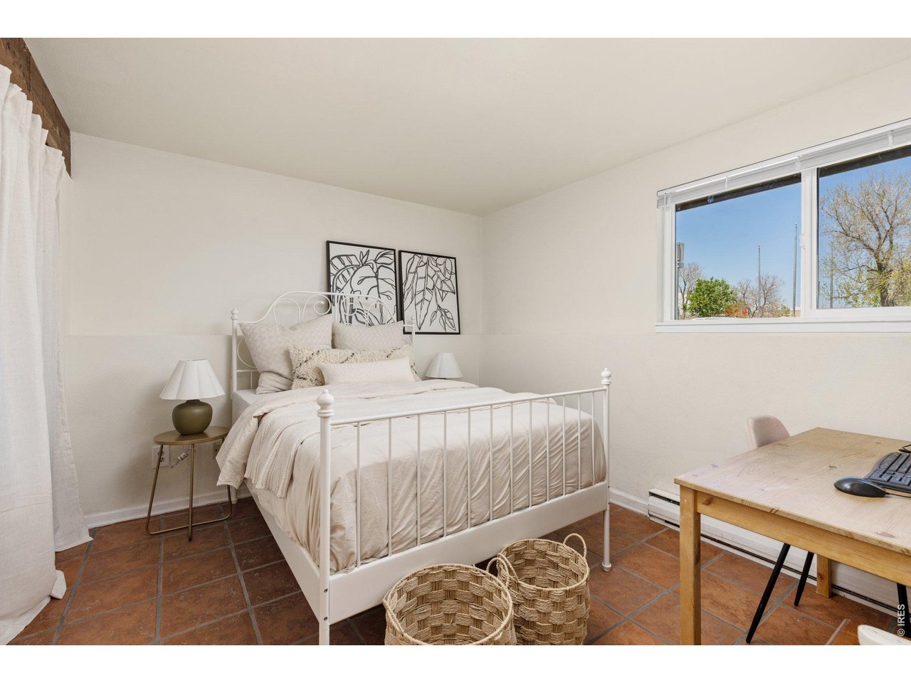 4100 Greenbriar Boulevard Boulder, CO 80305 - Photo 20 of 44 Lower level bedroom #1 with beautiful tile floors