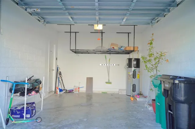 a view of outdoor space with garden