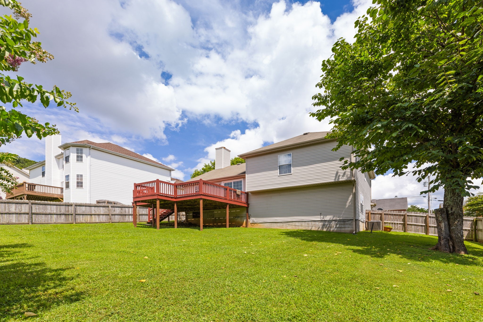 2505 Preston Way Spring Hill, TN 37174 - Photo 34 of 37 a view of a house with a backyard
