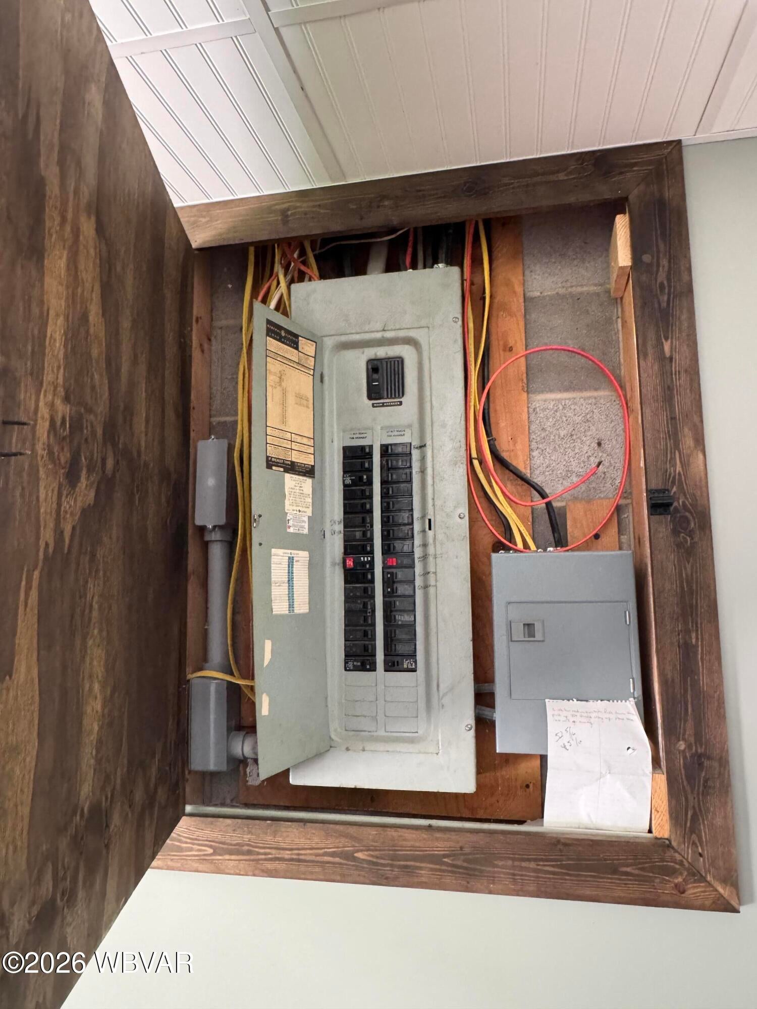6890 Sulphur Springs Road Montgomery, PA 17752 - Photo 27 of 51 Panel Box behind Wood Door on Wall