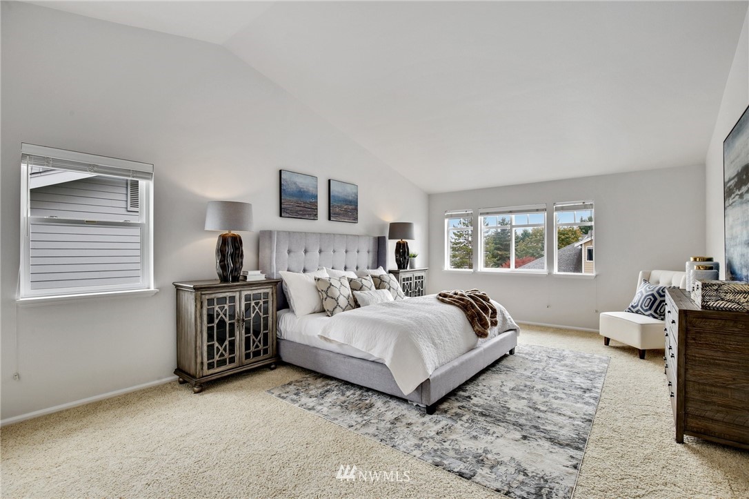 17264 Southeast 185th Street Renton, WA 98058 - Photo 23 of 40 a bedroom with a bed and wooden floor