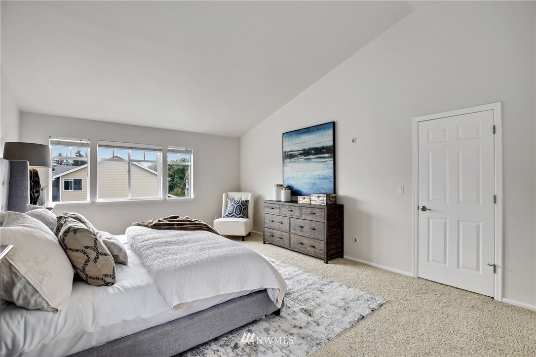 17264 Southeast 185th Street Renton, WA 98058 - Photo 25 of 40 a bedroom with a bed and a window