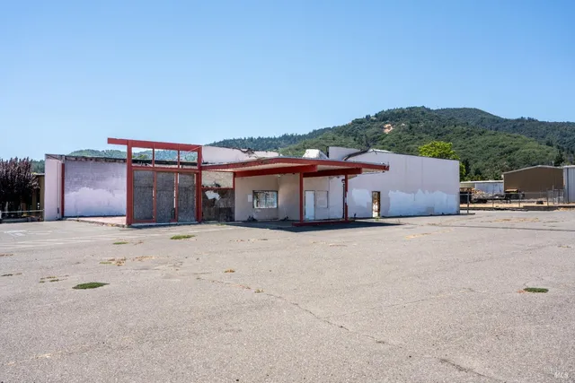 a outdoor space with lots of traffic signal lights