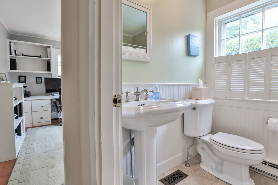 37 West Tisbury Road Edgartown, MA 02539 - Photo 23 of 45 a bathroom with a sink a toilet and shower