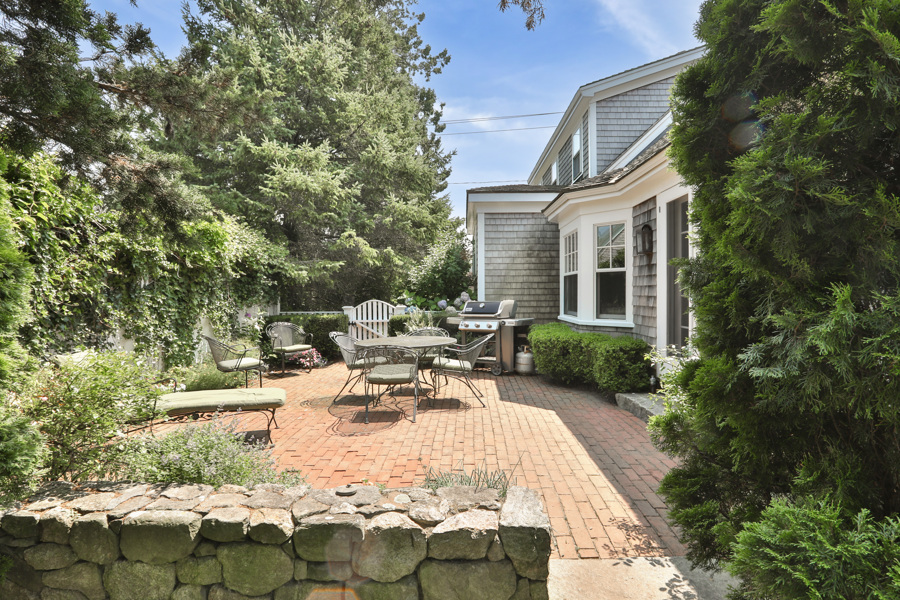 37 West Tisbury Road Edgartown, MA 02539 - Photo 8 of 45 a view of swimming pool with outdoor seating and plants