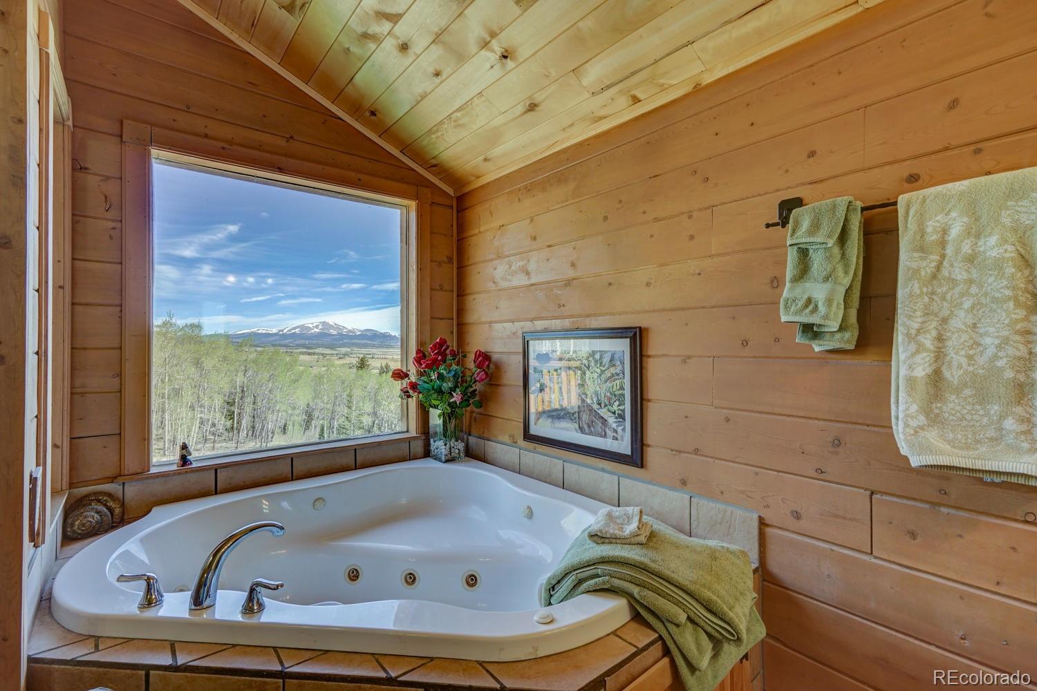 455 Breakneck Pass Road Fairplay, CO 80440 - Photo 17 of 39 a bathroom with bathtub and window