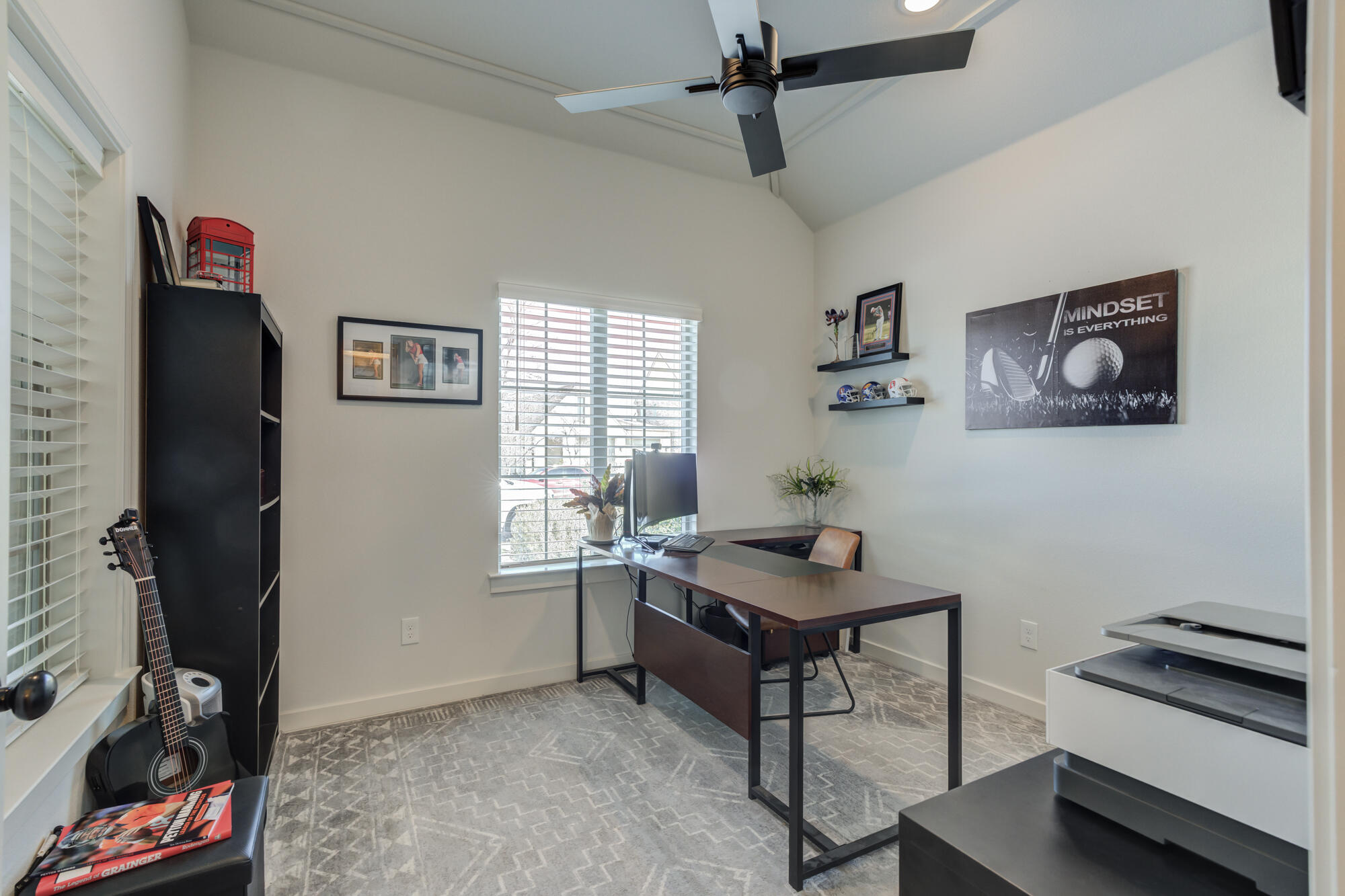 3627 128th Street Lubbock, TX 79423 - Photo 49 of 60 a workspace with furniture and window