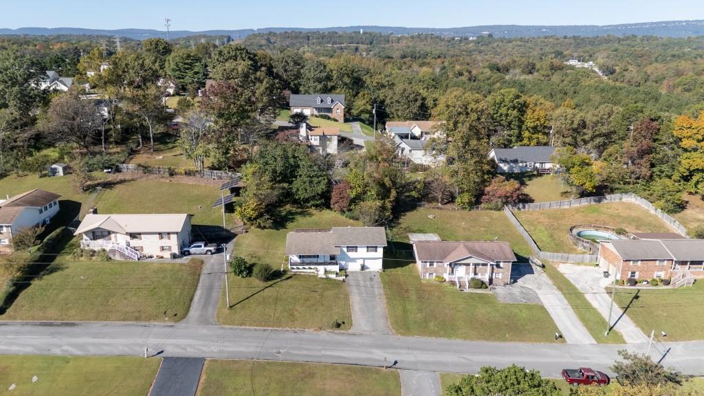 1717 East Rebel Road Rossville, GA 30741 - Photo 28 of 36 an aerial view of residential houses with outdoor space