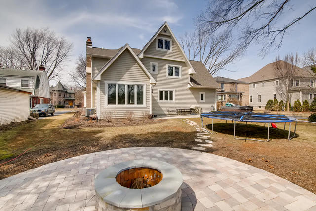 369 Downing Road Riverside, IL 60546 - Photo 40 of 46 a view of a house with swimming pool