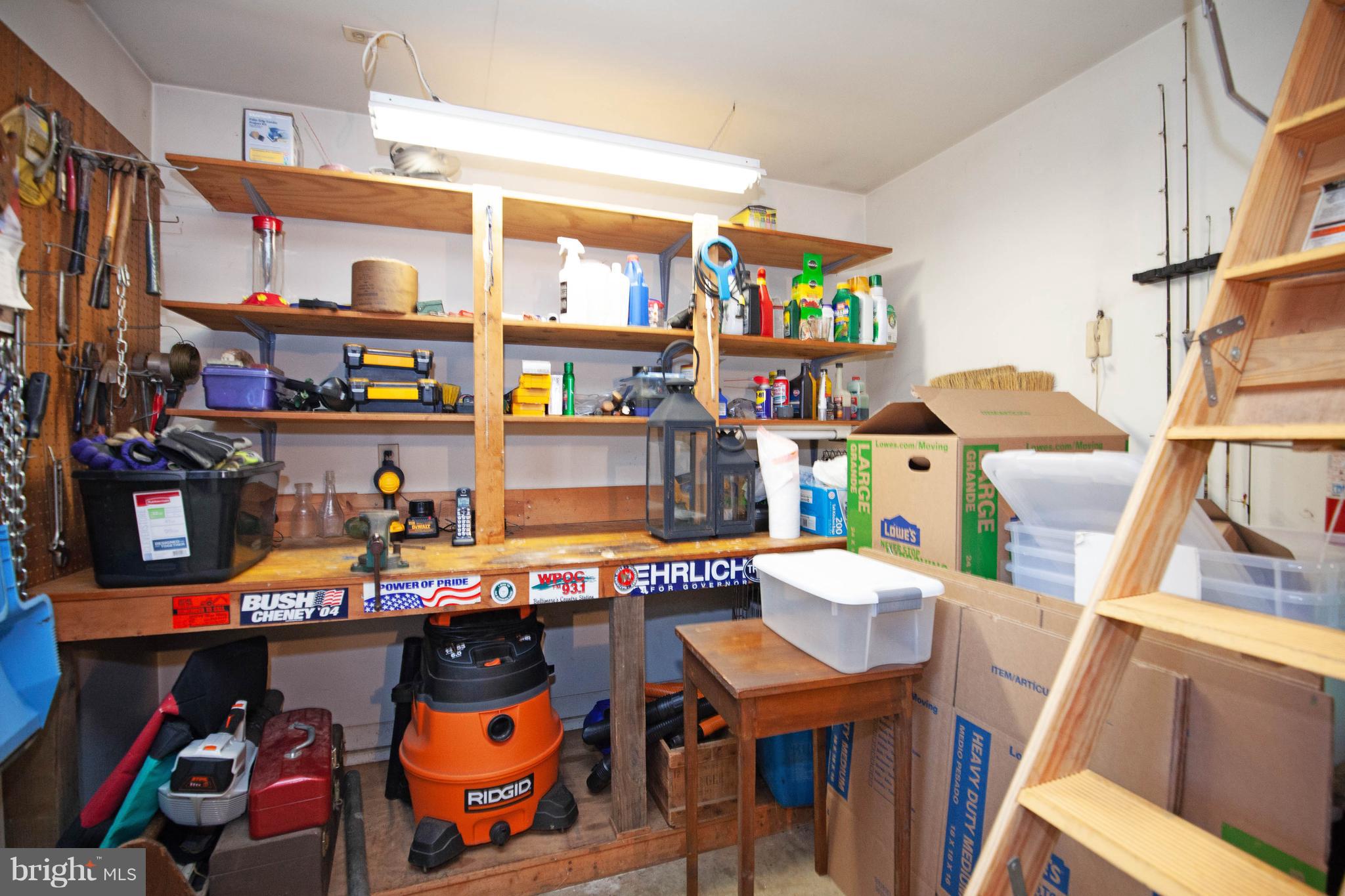 1108 Cedarbrook Road Hampstead, MD 21074 - Photo 40 of 41 Garage also has a work bench.