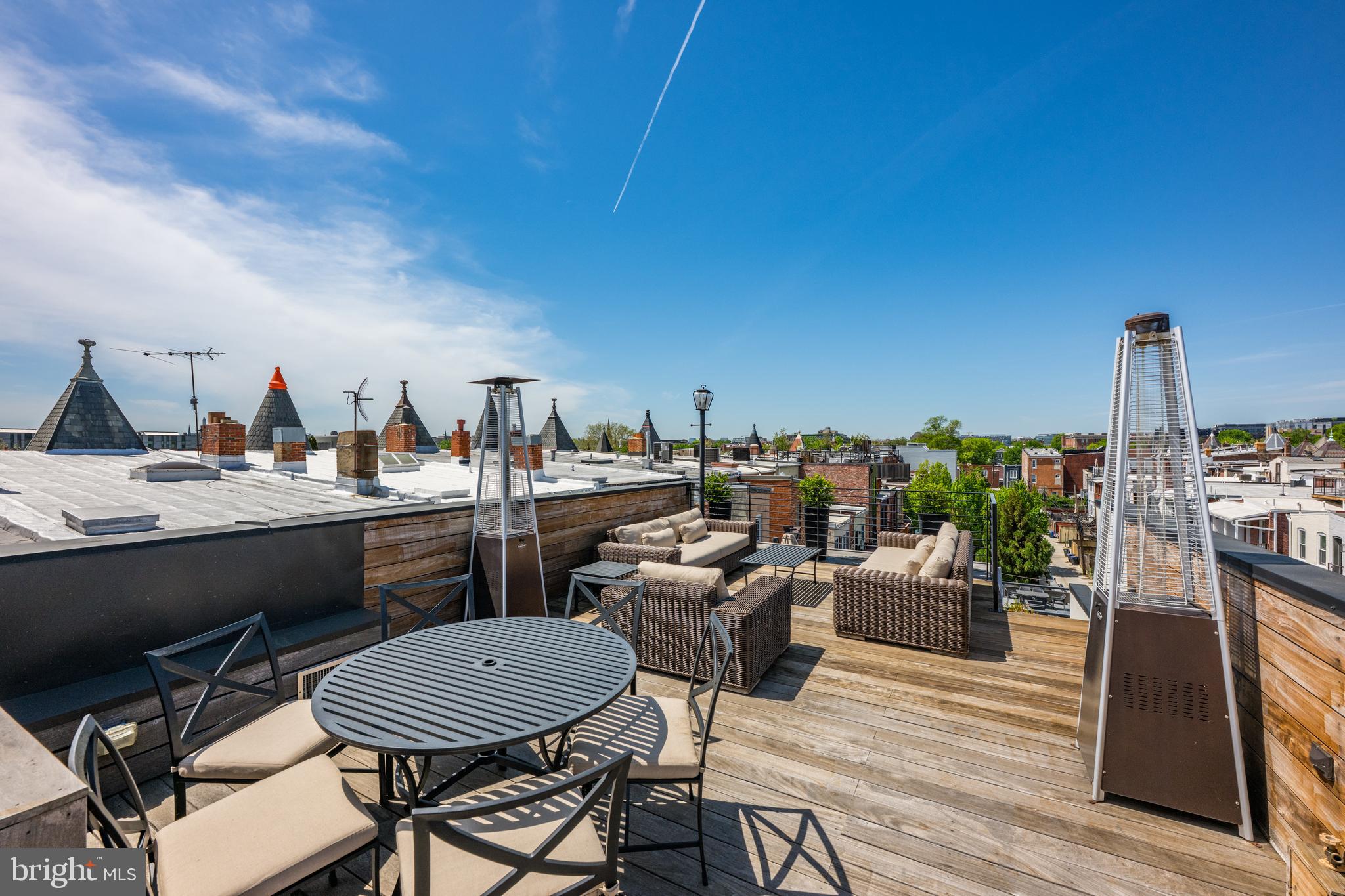 1806 9th Street Northwest, Unit 2 Washington, DC 20001 - Photo 32 of 40 a view of a chairs and table in the terrace