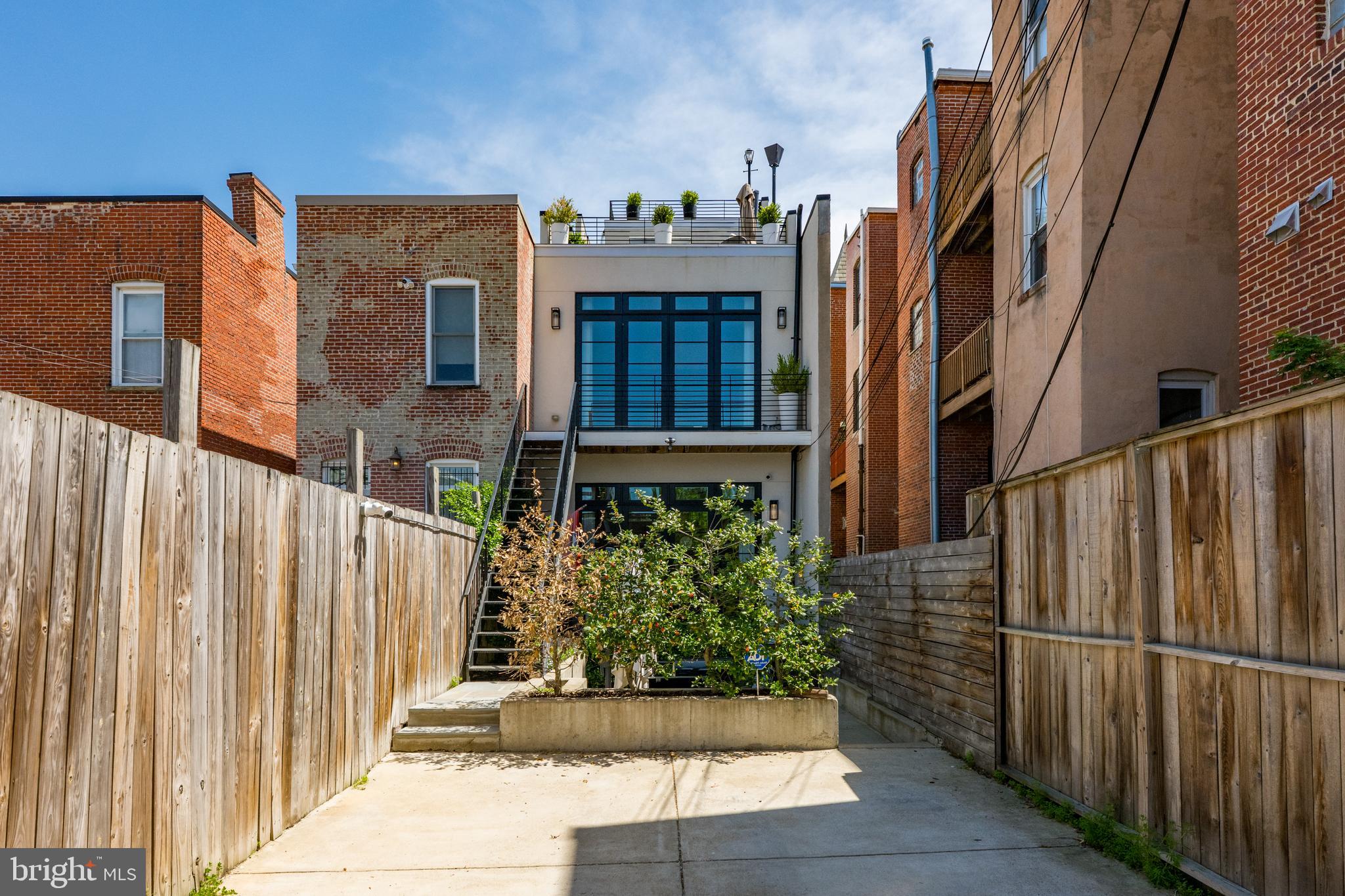 1806 9th Street Northwest, Unit 2 Washington, DC 20001 - Photo 37 of 40 a front view of a house with stairs