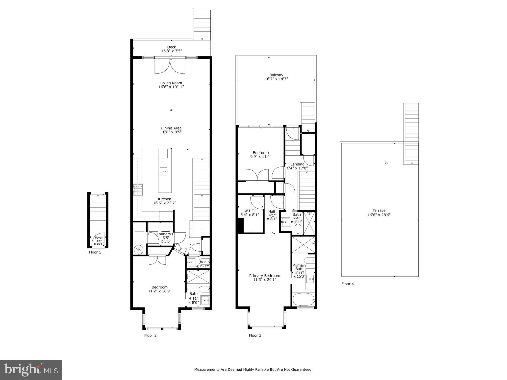 1806 9th Street Northwest, Unit 2 Washington, DC 20001 - Photo 40 of 40 a picture of floor plan
