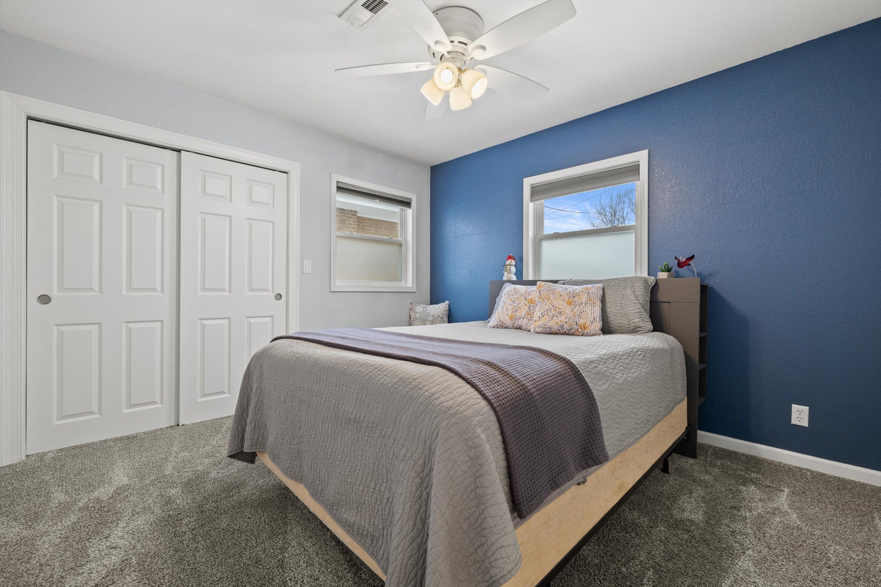 4100 Victory Avenue Racine, WI 53405 - Photo 21 of 26 Master Bedroom With Dual Closets