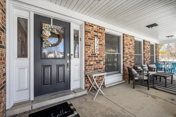 a living room filled with furniture