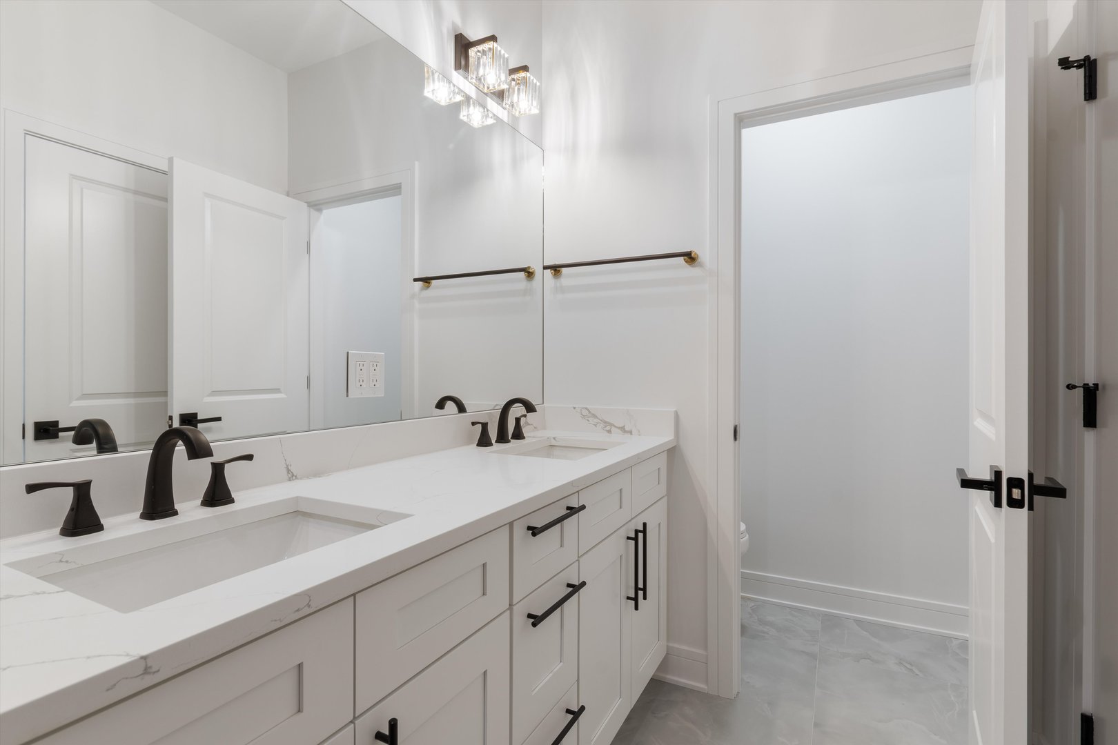 4920 North Whipple Street, Unit 2 Chicago, IL 60625 - Photo 10 of 16 a bathroom with a sink and a mirror